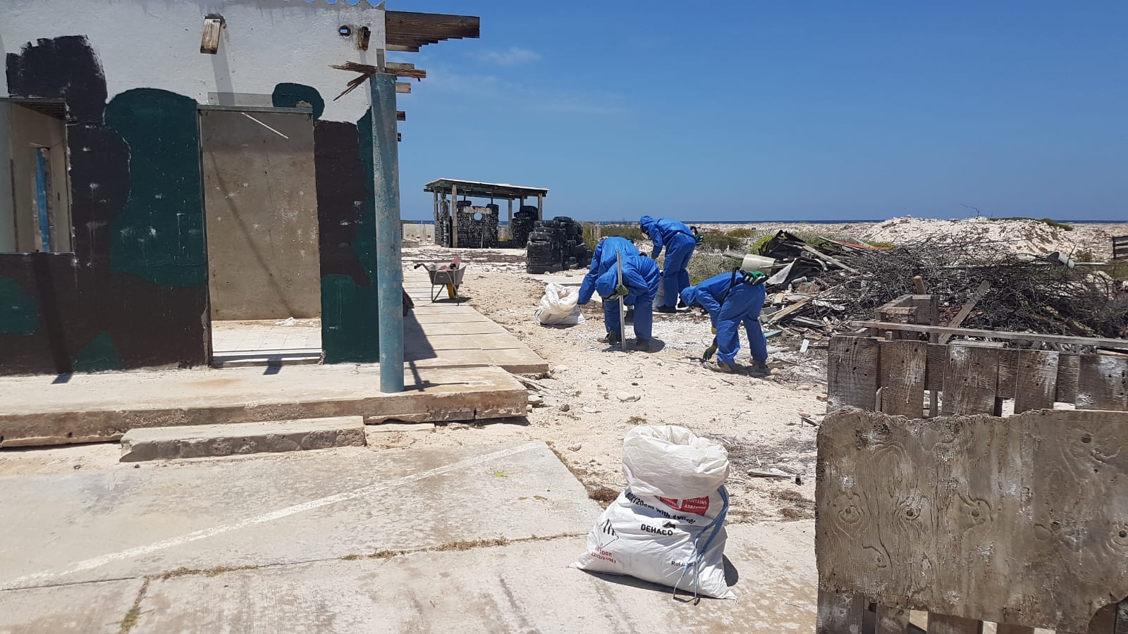 Marcultura Asbestsanering door RMD Bouw Beheer Bonaire